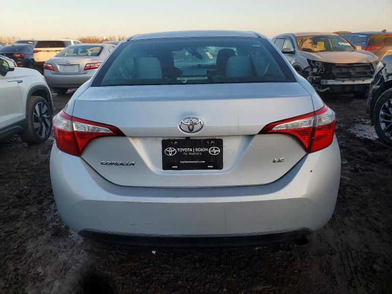 2016 Toyota Corolla l