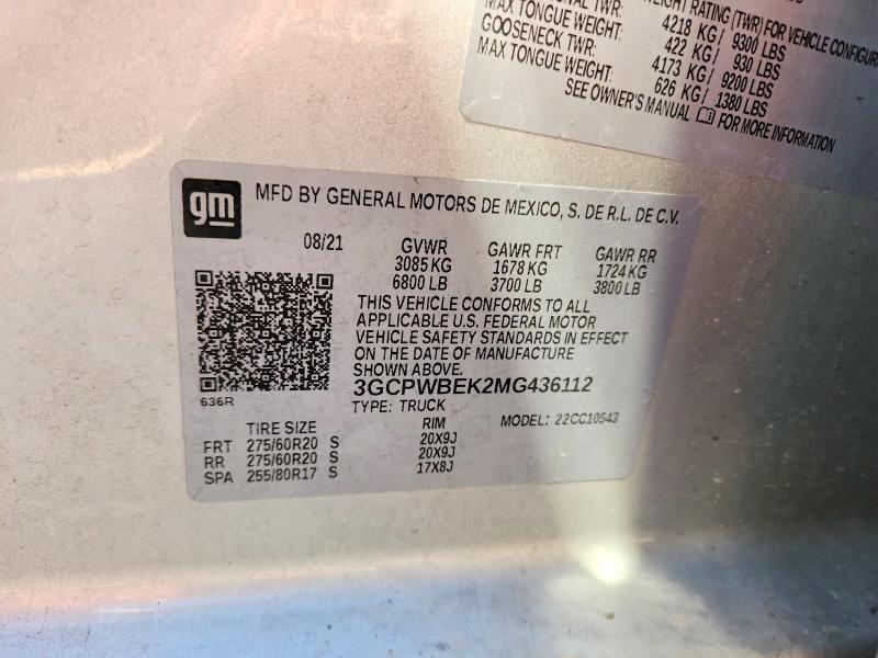 2021 Chevrolet Silverado C1500 Custom