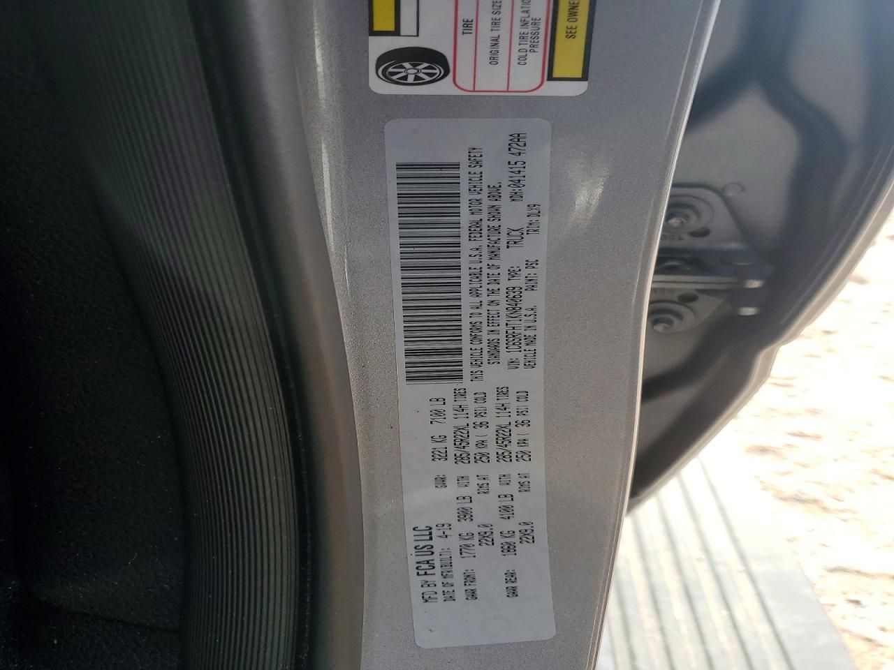 2019 Dodge Ram 1500 Limited