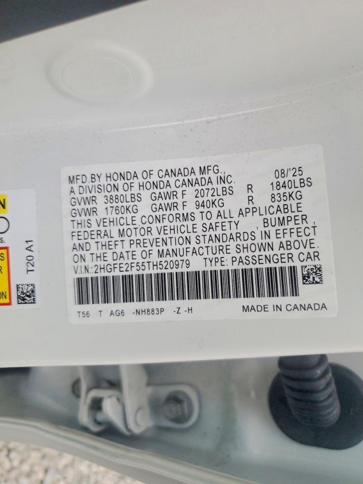 2026 Honda Civic Sport