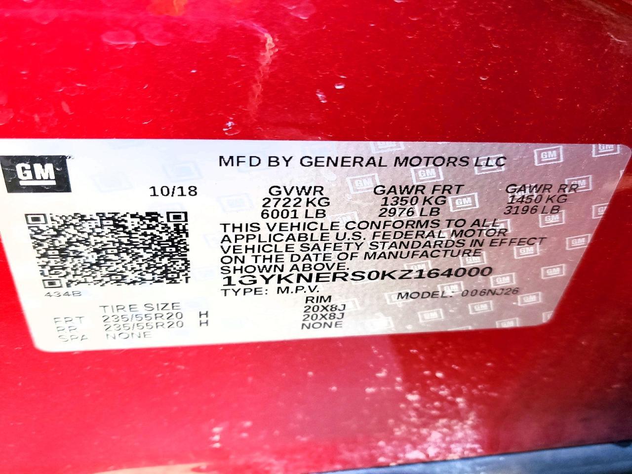2019 Cadillac XT5 Premium Luxury