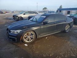 BMW Vehiculos salvage en venta: 2017 BMW 750 xi