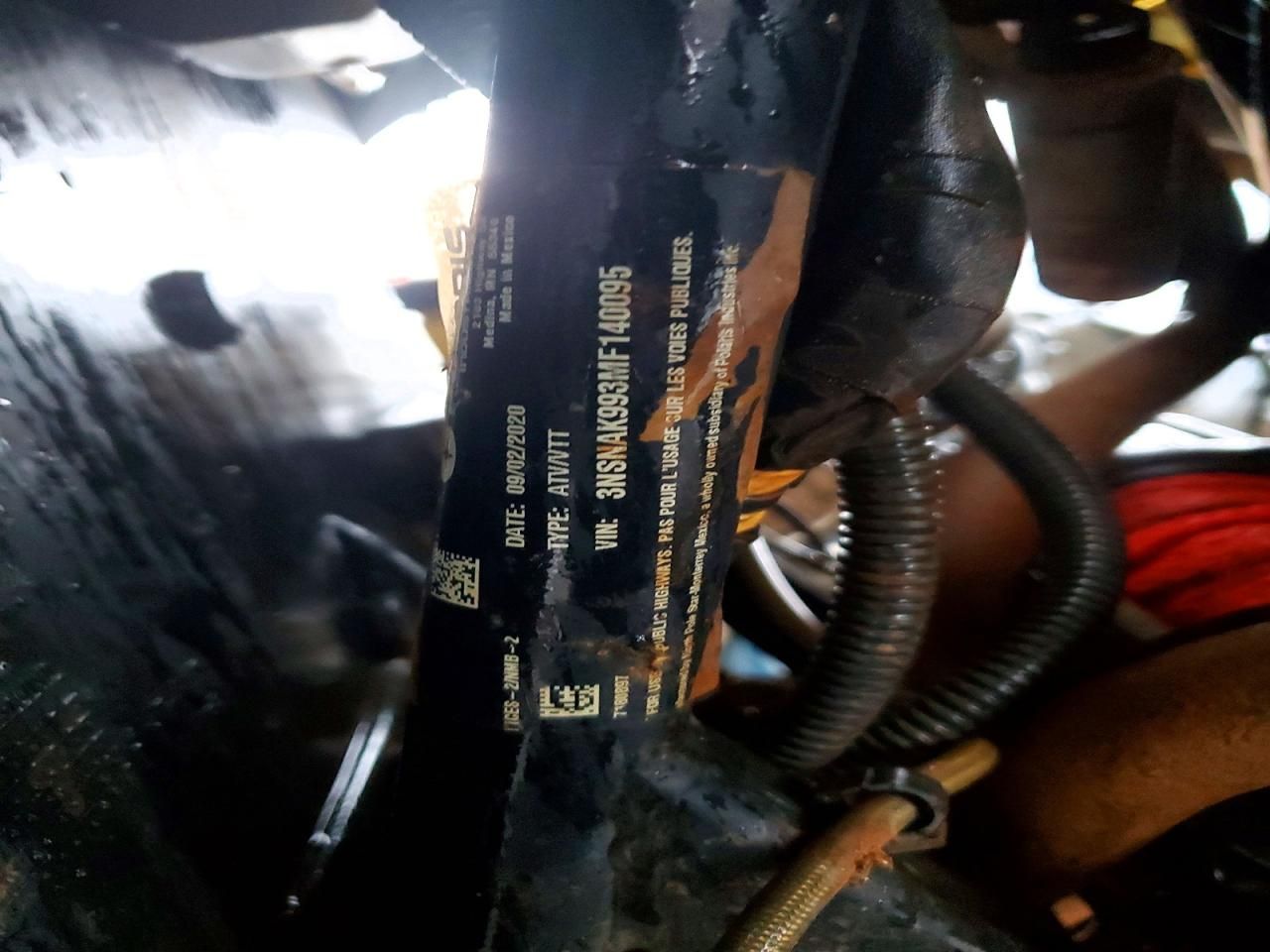 2021 Polaris RZR Utility Vehicle