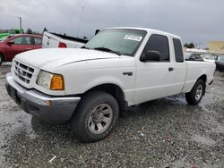 Ford salvage cars for sale: 2001 Ford Ranger Super Cab