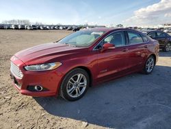 Ford salvage cars for sale: 2016 Ford Fusion Titanium HEV