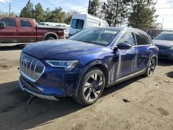 Audi salvage cars for sale: 2021 Audi E-TRON Premium