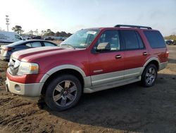 Ford Expedition salvage cars for sale: 2008 Ford Expedition Eddie Bauer