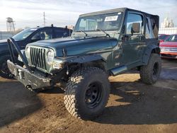 2002 Jeep Wrangler / TJ Sahara en venta en Chicago Heights, IL