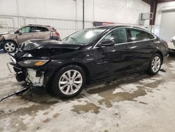 Chevrolet salvage cars for sale: 2020 Chevrolet Malibu LT