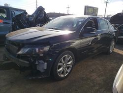 Salvage cars for sale from Copart Chicago Heights, IL: 2017 Chevrolet Impala LT