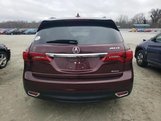 2016 Acura MDX Technology