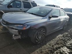 Chrysler salvage cars for sale: 2015 Chrysler 200 LX