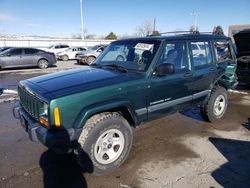 Jeep salvage cars for sale: 2001 Jeep Cherokee Sport