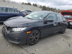 Honda salvage cars for sale: 2018 Honda Civic LX