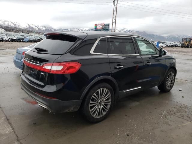 2018 Lincoln MKX Reserve