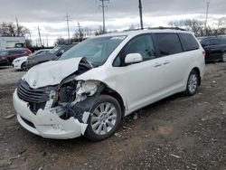 Toyota Vehiculos salvage en venta: 2013 Toyota Sienna XLE