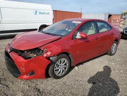 Vehiculos salvage en venta de Copart Homestead, FL: 2018 Toyota Corolla L