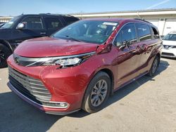 Toyota salvage cars for sale: 2021 Toyota Sienna XLE