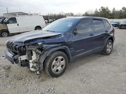 Salvage cars for sale from Copart Memphis, TN: 2015 Jeep Cherokee Sport