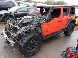 Jeep salvage cars for sale: 2019 Jeep Wrangler Unlimited Rubicon