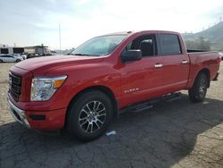 Salvage cars for sale from Copart Colton, CA: 2021 Nissan Titan SV