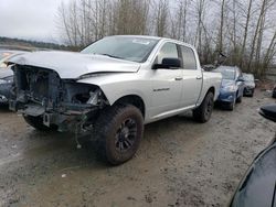 Salvage cars for sale from Copart Arlington, WA: 2011 Dodge RAM 1500