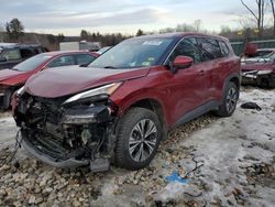 Nissan Rogue salvage cars for sale: 2021 Nissan Rogue SV