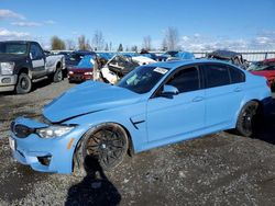 BMW salvage cars for sale: 2017 BMW M3