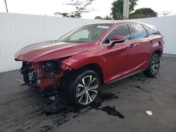 Salvage cars for sale from Copart Miami, FL: 2020 Lexus RX 350 L