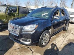 GMC salvage cars for sale: 2013 GMC Acadia Denali