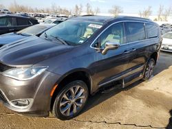 Chrysler Pacifica Limited salvage cars for sale: 2019 Chrysler Pacifica Limited