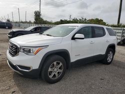 Vehiculos salvage en venta de Copart Miami, FL: 2018 GMC Acadia SLE