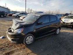 Salvage cars for sale from Copart Cudahy, WI: 2020 Mitsubishi Mirage ES