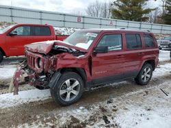 Salvage cars for sale from Copart Davison, MI: 2017 Jeep Patriot Latitude