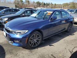 BMW salvage cars for sale: 2020 BMW 330XI