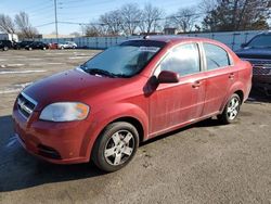 Salvage cars for sale from Copart Moraine, OH: 2010 Chevrolet Aveo LS