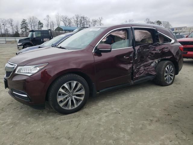 2016 Acura MDX Technology