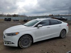 Salvage cars for sale from Copart Columbia Station, OH: 2017 Ford Fusion Titanium