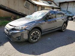 Subaru Crosstrek Premium salvage cars for sale: 2021 Subaru Crosstrek Premium