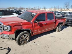 GMC Sierra k1500 slt salvage cars for sale: 2017 GMC Sierra K1500 SLT