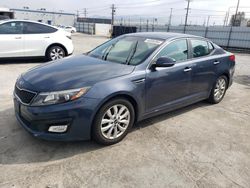 Salvage cars for sale from Copart Sun Valley, CA: 2015 KIA Optima LX