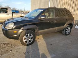 Salvage cars for sale from Copart Cudahy, WI: 2005 Hyundai Tucson GLS