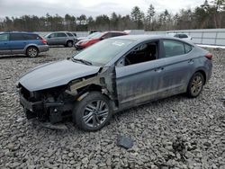 Hyundai Elantra salvage cars for sale: 2019 Hyundai Elantra SEL