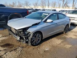 Hyundai Elantra Vehiculos salvage en venta: 2019 Hyundai Elantra SEL