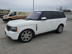 Land Rover Range Rover salvage cars for sale: 2012 Land Rover Range Rover HSE Luxury