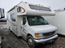 Salvage trucks for sale at Bowmanville, ON auction: 2003 Ford Econoline E450 Super Duty Cutaway Van RV