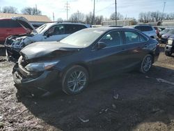 Toyota Camry salvage cars for sale: 2017 Toyota Camry LE