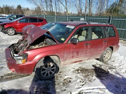 Subaru salvage cars for sale: 2005 Subaru Forester 2.5XS