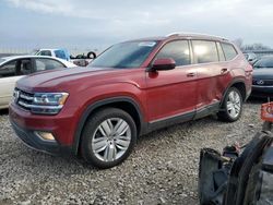 Volkswagen salvage cars for sale: 2019 Volkswagen Atlas SEL