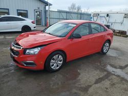 Salvage cars for sale from Copart Pekin, IL: 2016 Chevrolet Cruze Limited LS